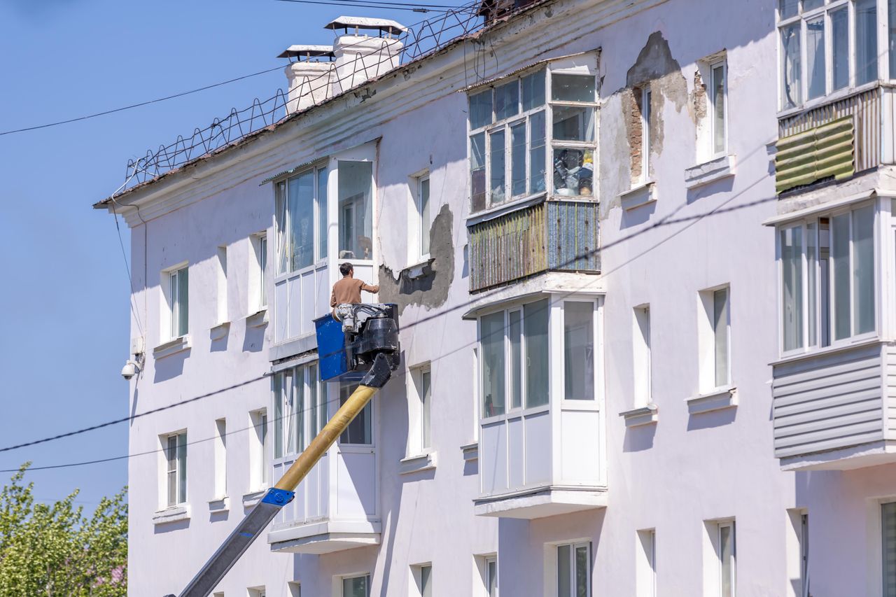Peinture commerciale extérieure